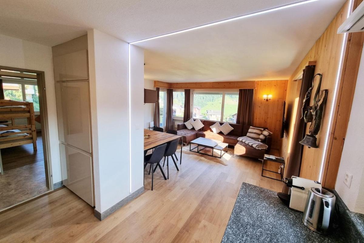 Alpine Retreat & Sauna Disentis Bagian luar foto