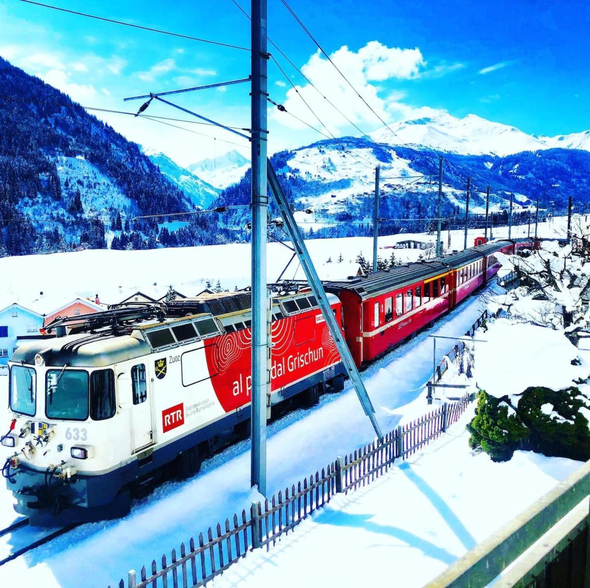 Alpine Retreat & Sauna Disentis Bagian luar foto