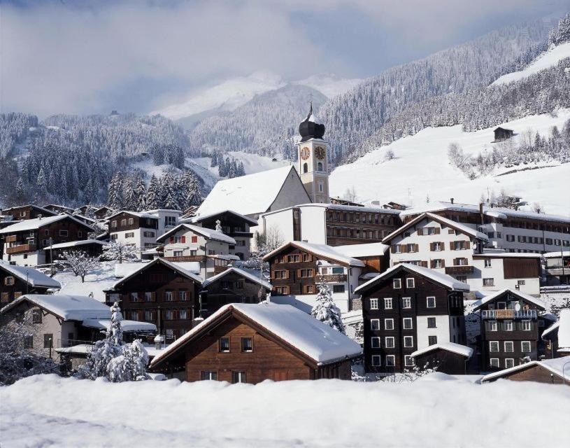Alpine Retreat & Sauna Disentis Bagian luar foto