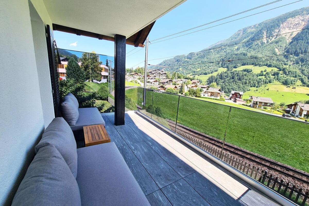 Alpine Retreat & Sauna Disentis Bagian luar foto